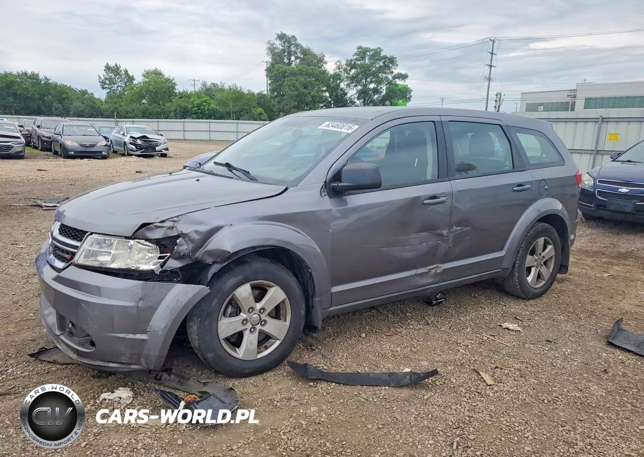 2013 Dodge Journey Se VIN:3C4PDCAB2DT561670 - 1