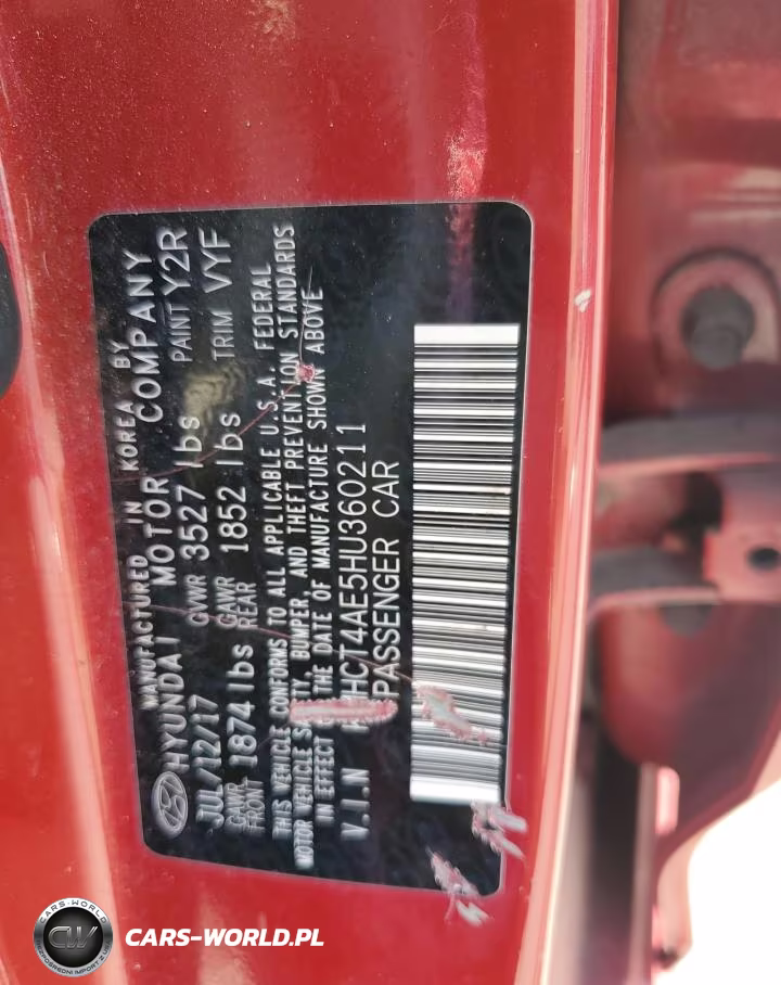 2017 Hyundai Accent Se VIN:KMHCT4AE5HU360211 - 12