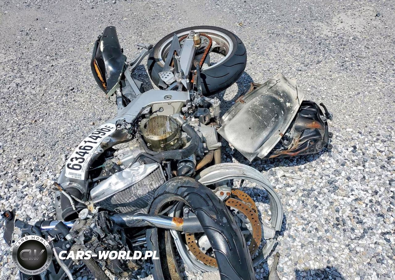 2008 Kawasaki Zx600 J1 VIN:JKAZX4J198A073403 - 5
