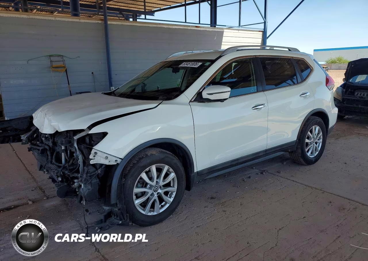 2017 Nissan Rogue Sv VIN:5N1AT2MTXHC875393 - 1