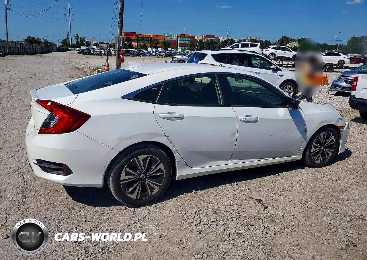 2018 Honda Civic Ex VIN:JHMFC1F33JX009615 - 3