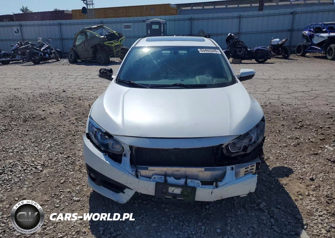 2018 Honda Civic Ex VIN:JHMFC1F33JX009615 - 5