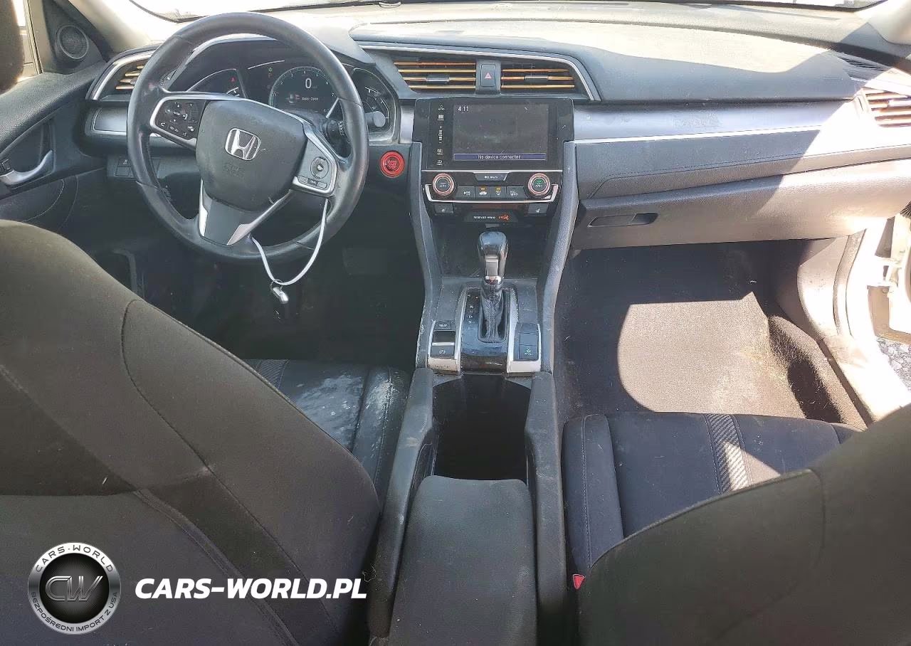 2018 Honda Civic Ex VIN:JHMFC1F33JX009615 - 8