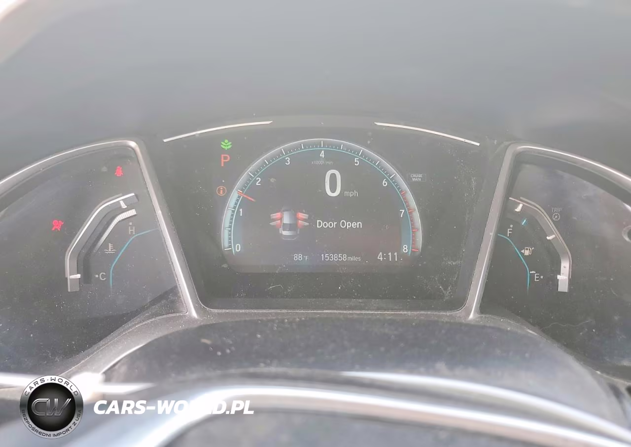 2018 Honda Civic Ex VIN:JHMFC1F33JX009615 - 9