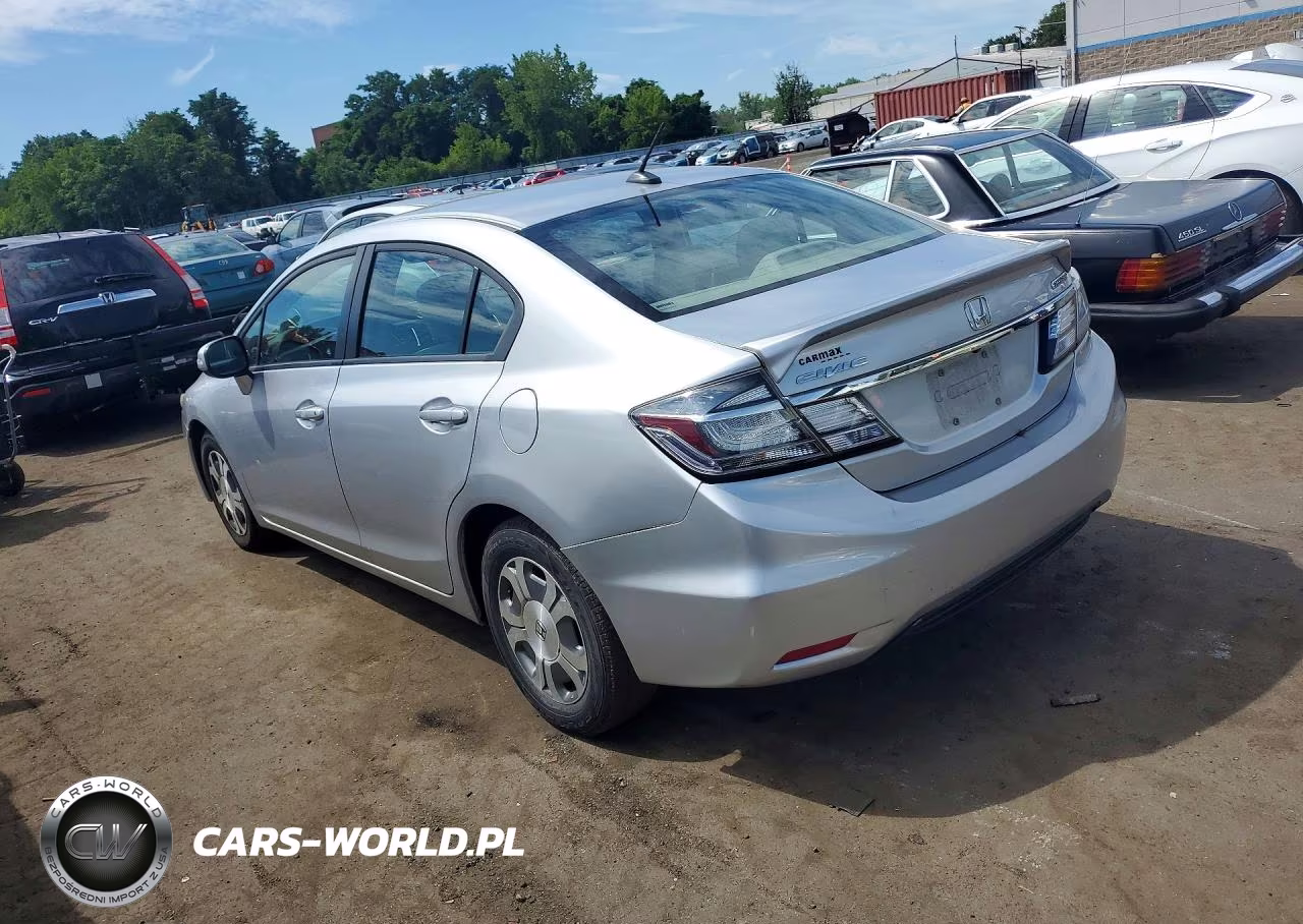 2013 Honda Civic Hybrid VIN:19XFB4F20DE202189 - 2