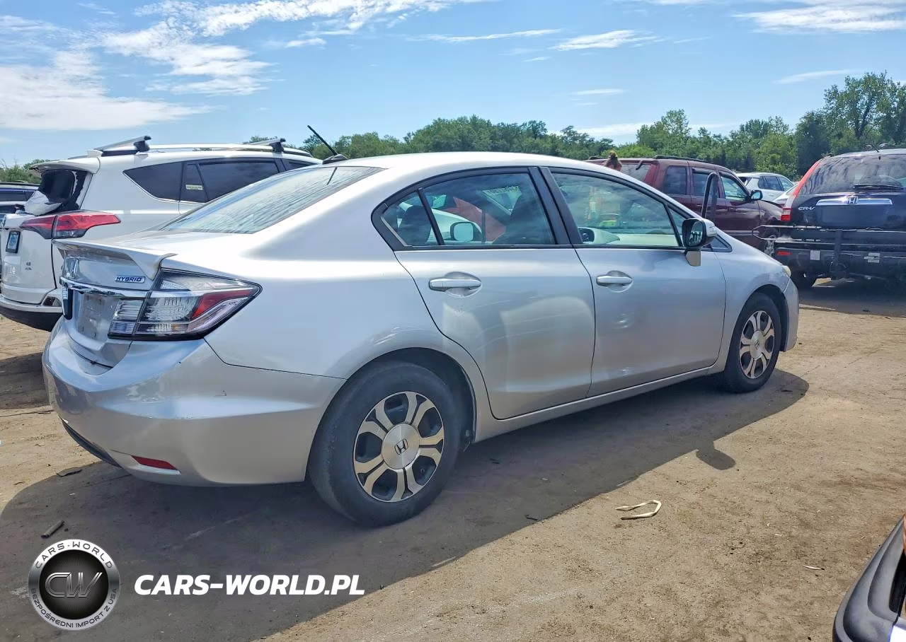2013 Honda Civic Hybrid VIN:19XFB4F20DE202189 - 3