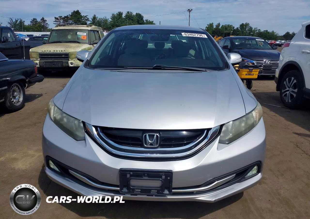 2013 Honda Civic Hybrid VIN:19XFB4F20DE202189 - 5