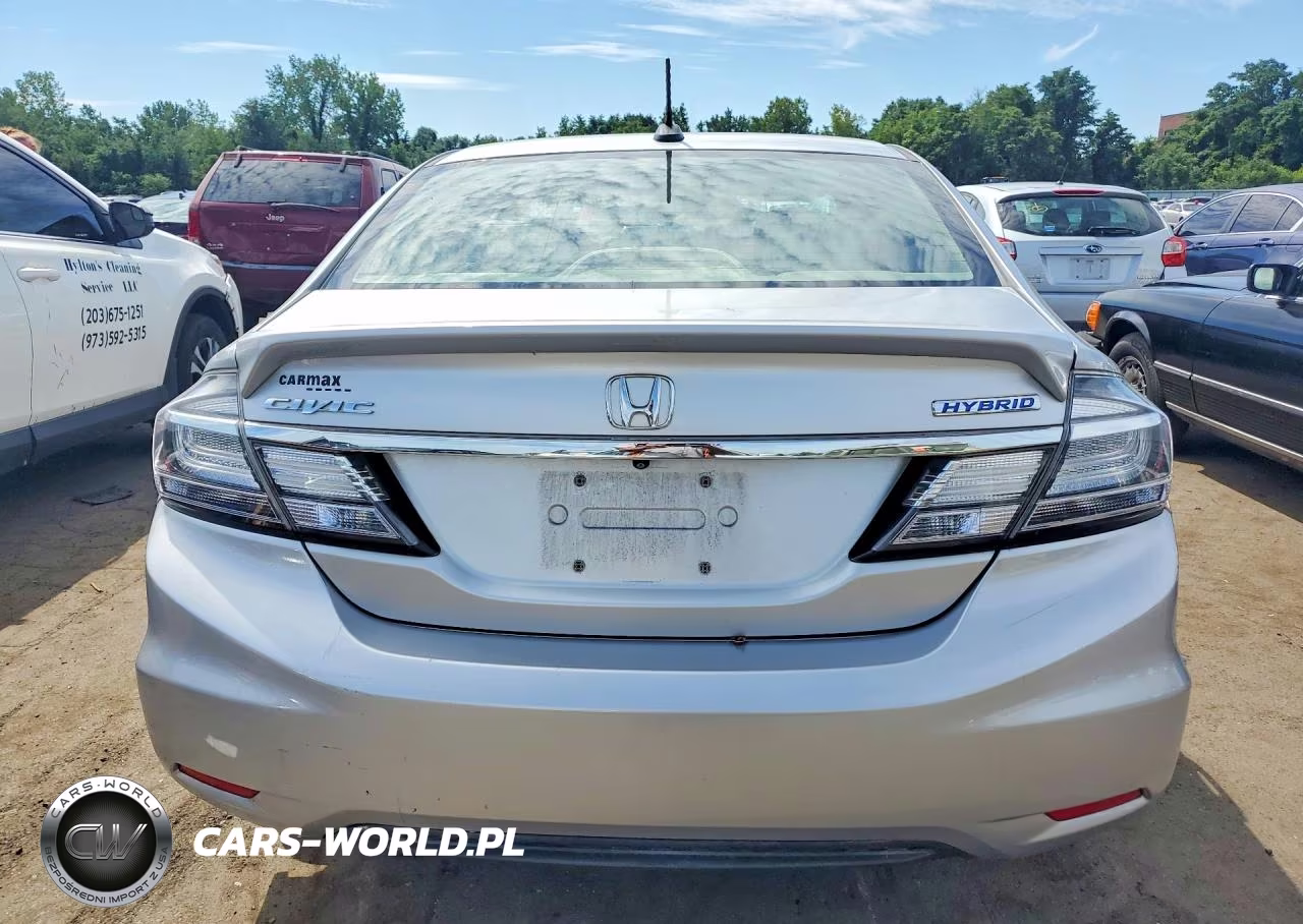 2013 Honda Civic Hybrid VIN:19XFB4F20DE202189 - 6