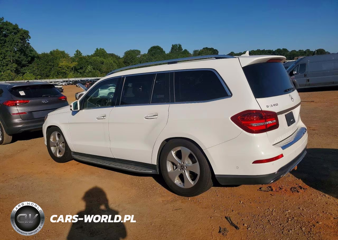 2017 Mercedes-Benz Gls 450 4Matic VIN:4JGDF6EE6HA945558 - 2