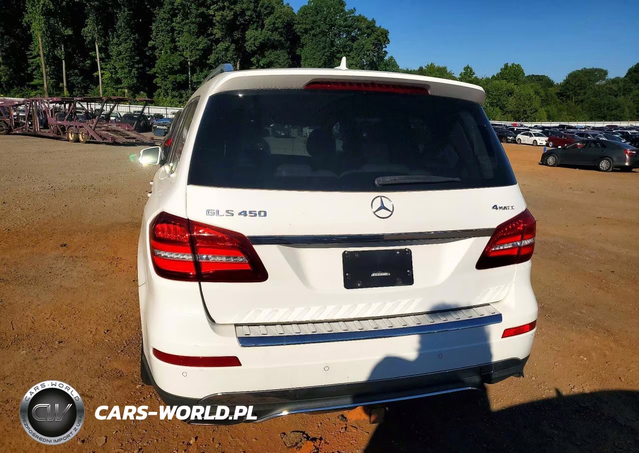 2017 Mercedes-Benz Gls 450 4Matic VIN:4JGDF6EE6HA945558 - 6