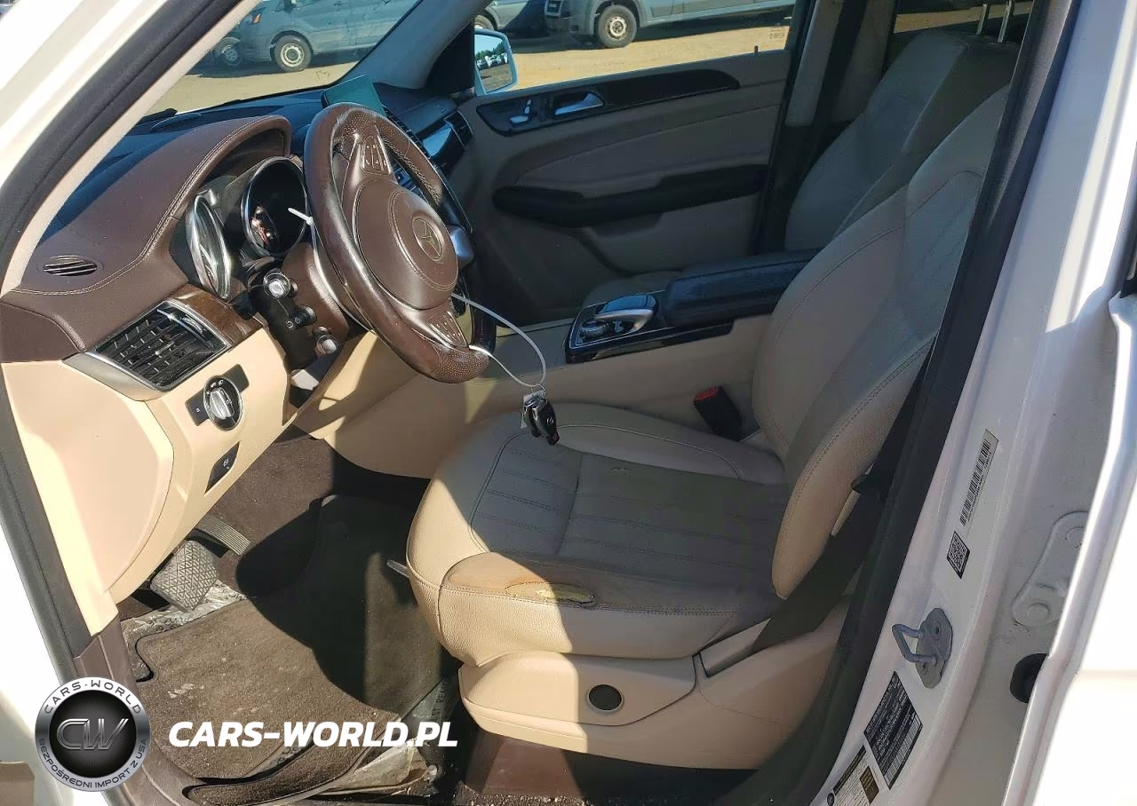 2017 Mercedes-Benz Gls 450 4Matic VIN:4JGDF6EE6HA945558 - 7