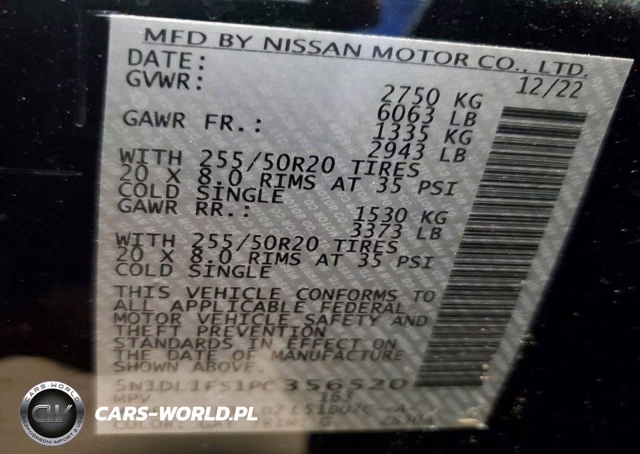 2023 Infiniti Qx60 Luxe VIN:5N1DL1FS1PC356520 - 14