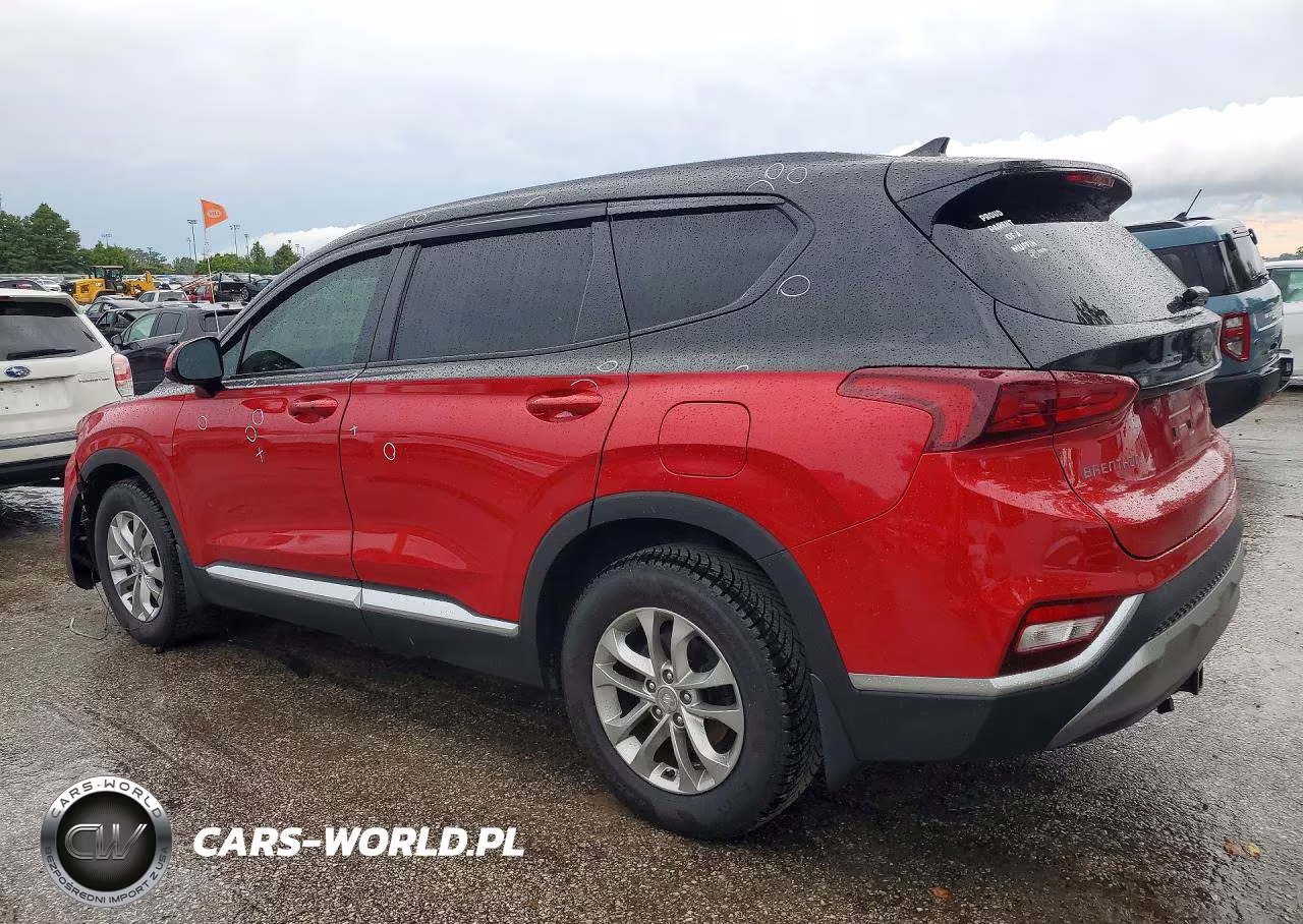 2020 Hyundai Santa Fe Sel VIN:5NMS3CAD7LH238550 - 2
