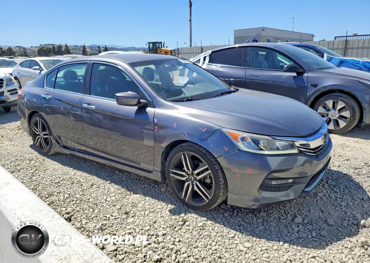 2017 Honda Accord Sport VIN:1HGCR2F51HA026101 - 4