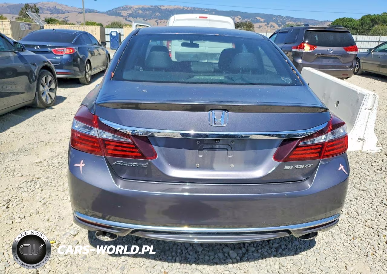 2017 Honda Accord Sport VIN:1HGCR2F51HA026101 - 6