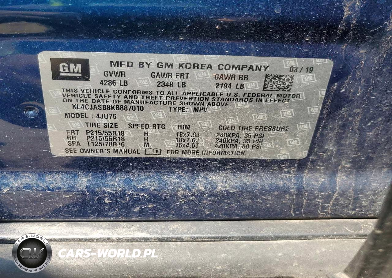 2019 Buick Encore Preferred VIN:KL4CJASB8KB887010 - 13