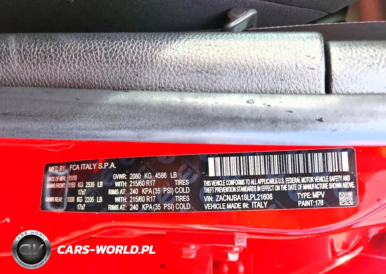 2020 Jeep Renegade Sport VIN:ZACNJBA18LPL21608 - 12