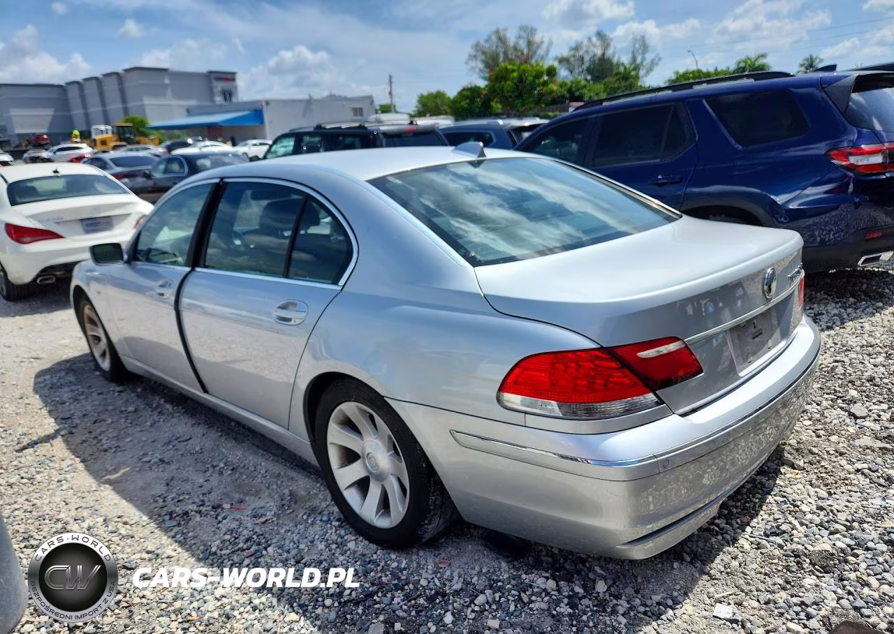 2006 BMW 750 Li VIN:WBAHN83556DT60972 - 2