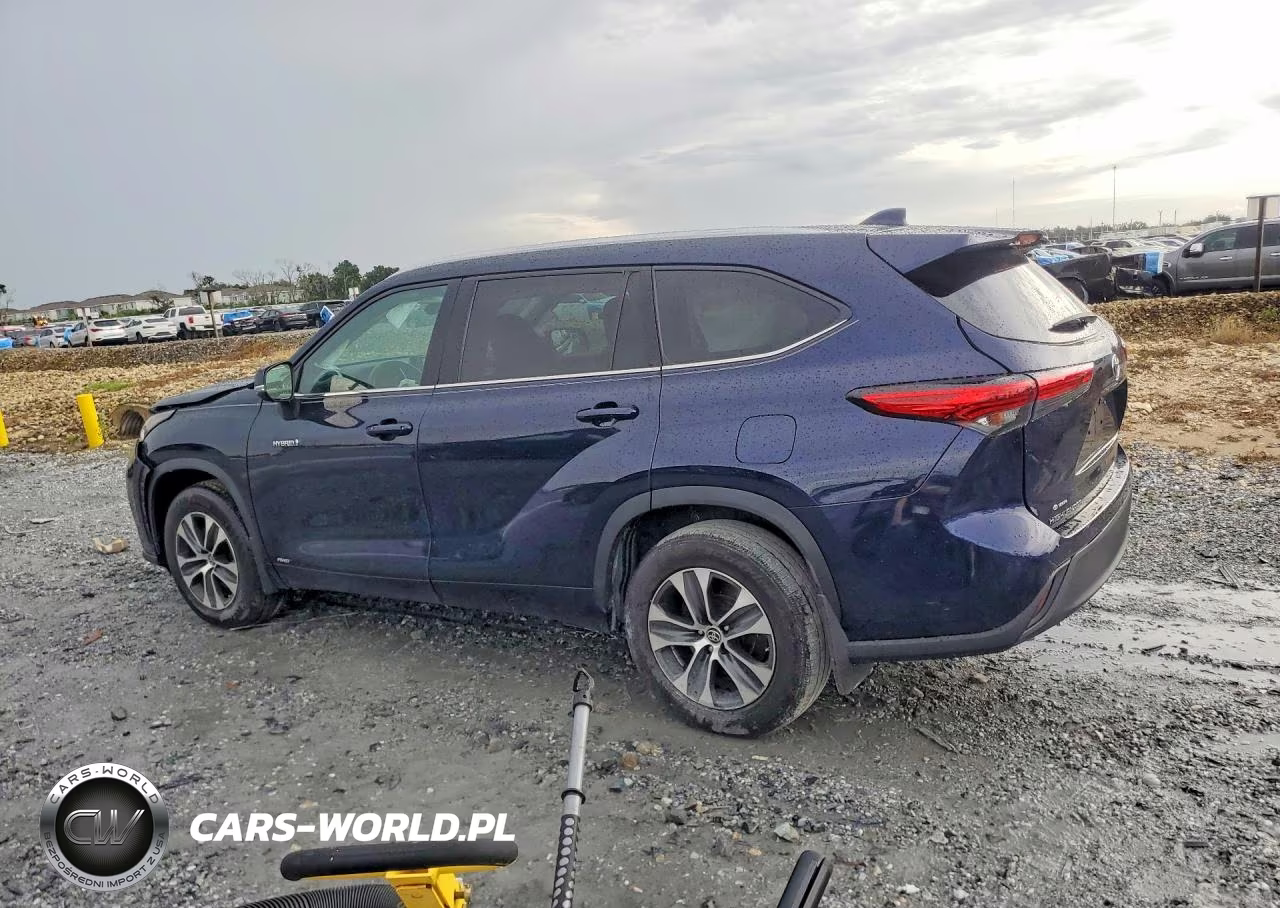 2021 Toyota Highlander Hybrid Xle VIN:5TDGBRCHXMS064001 - 2
