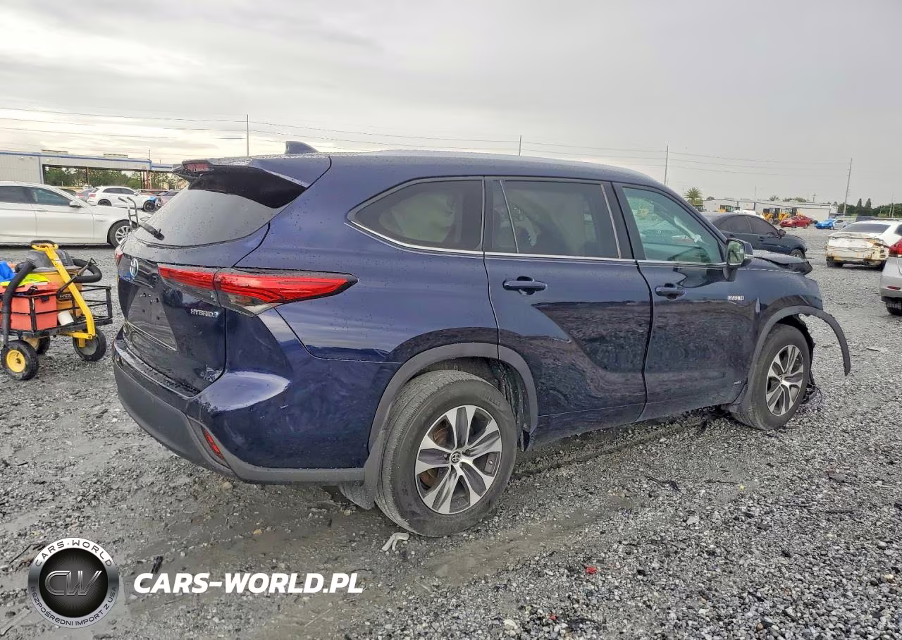 2021 Toyota Highlander Hybrid Xle VIN:5TDGBRCHXMS064001 - 3