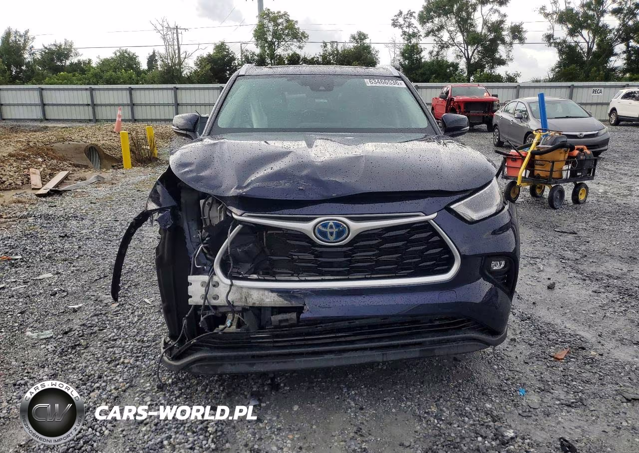 2021 Toyota Highlander Hybrid Xle VIN:5TDGBRCHXMS064001 - 5