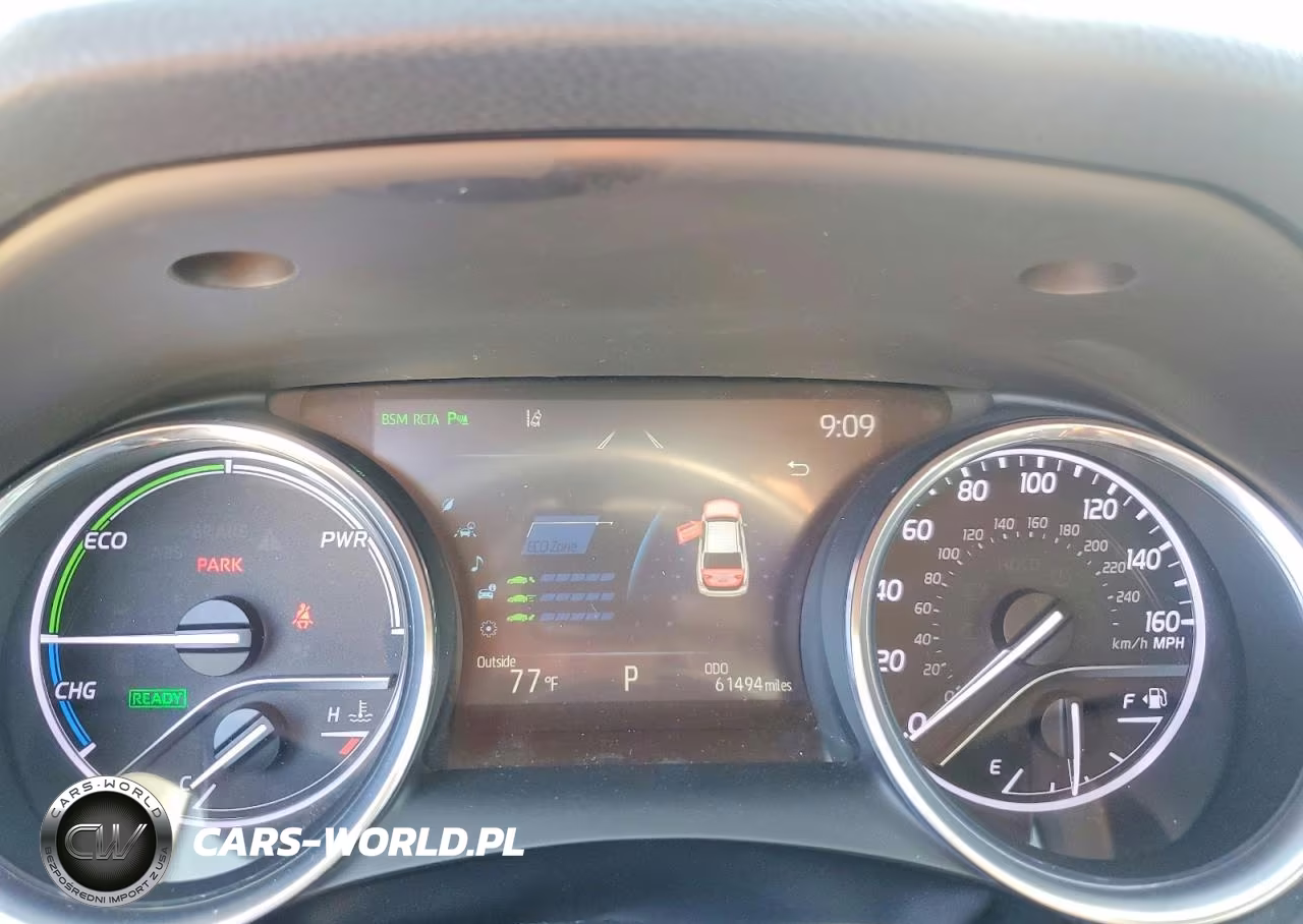 2019 Toyota Camry Hybrid Xle VIN:4T1B21HK1KU517605 - 9