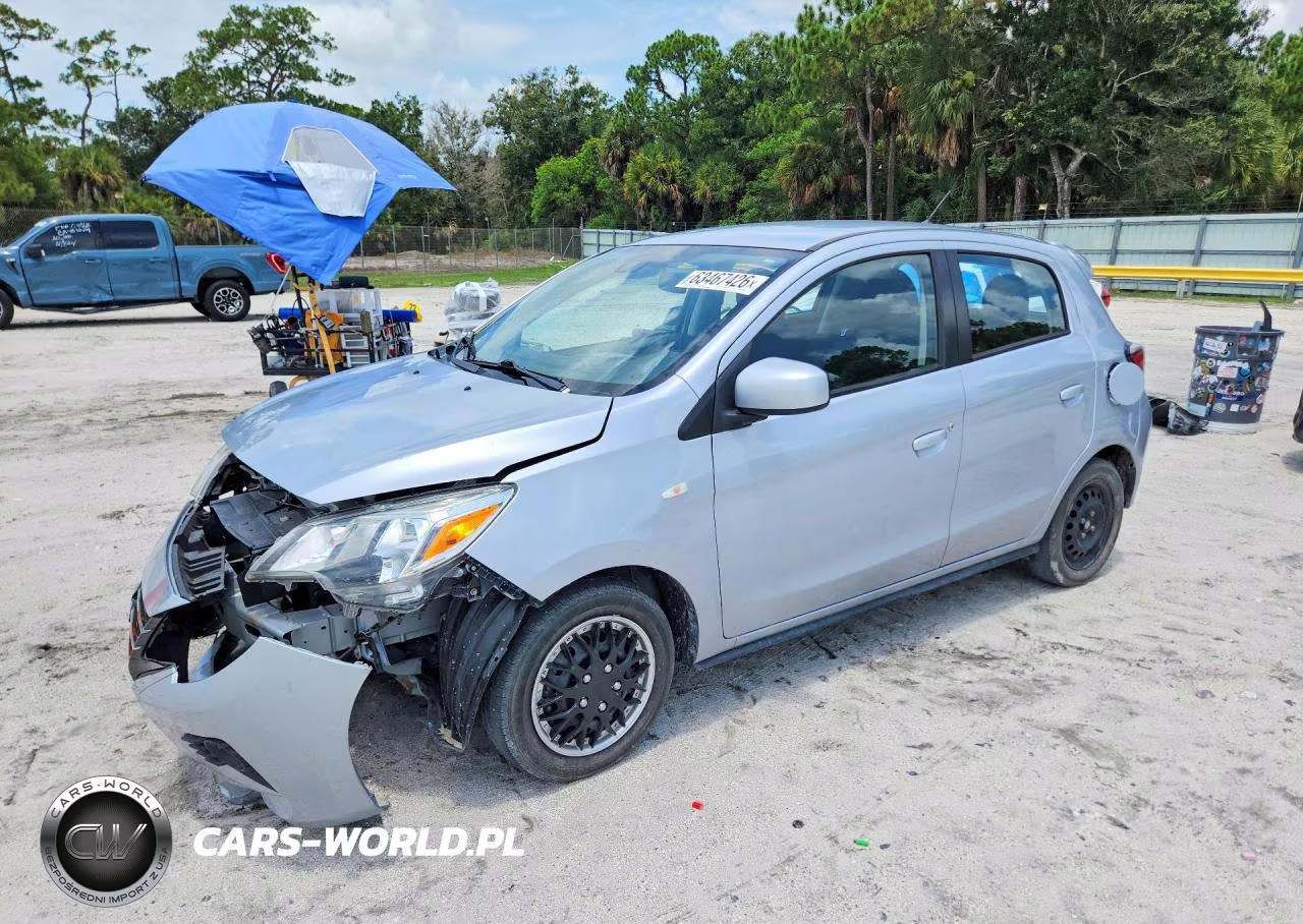 2021 Mitsubishi Mirage Es VIN:ML32AUHJ4MH009546 - 1