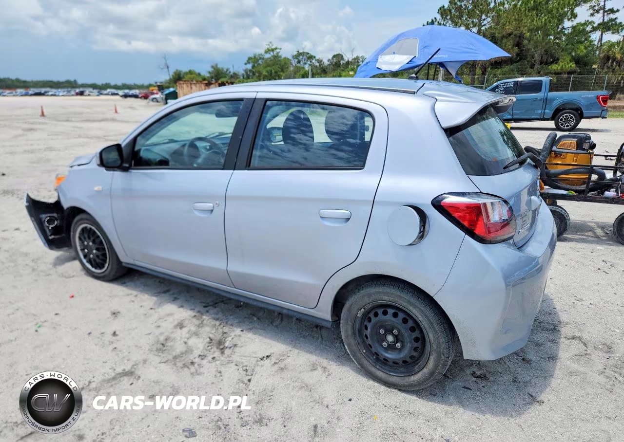 2021 Mitsubishi Mirage Es VIN:ML32AUHJ4MH009546 - 2