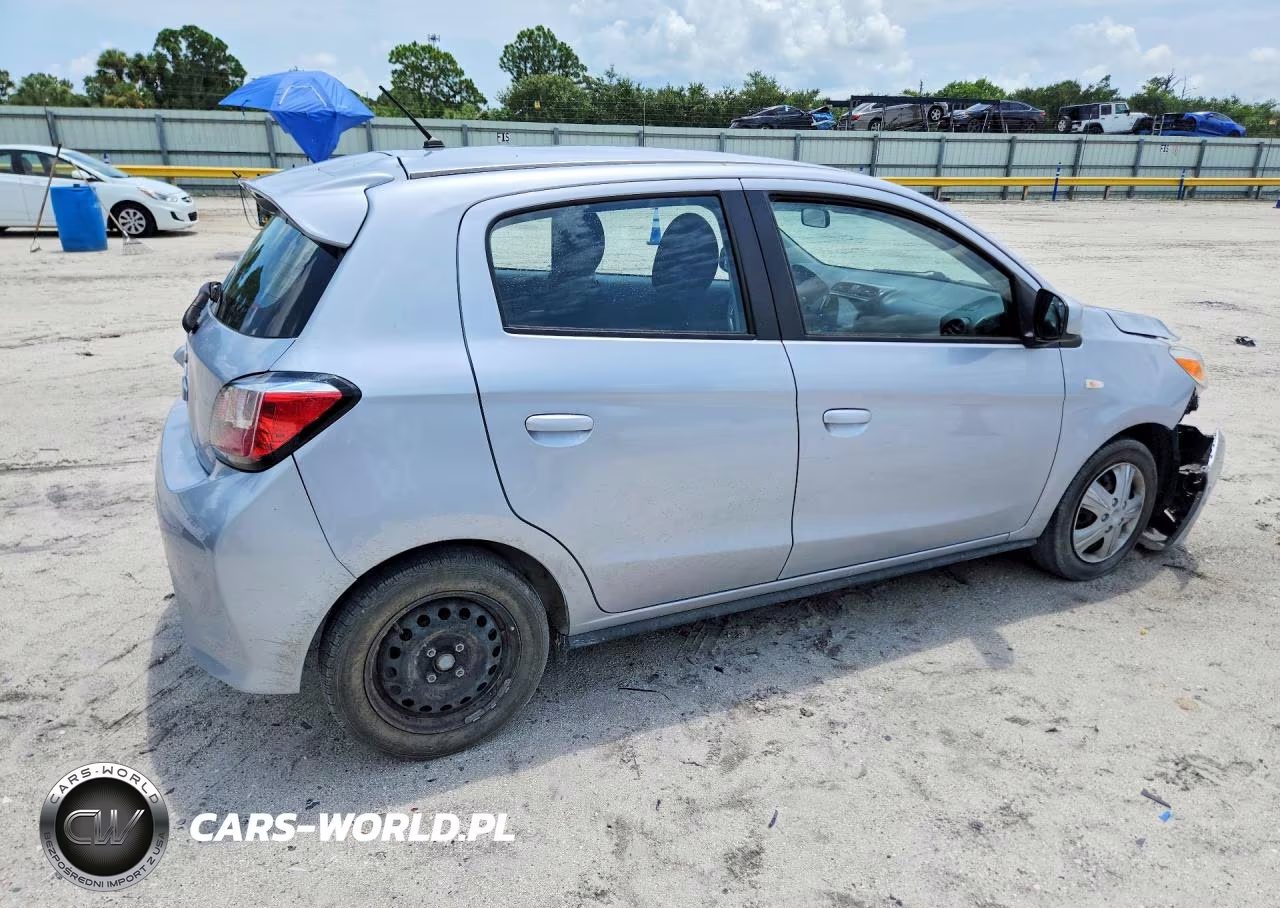2021 Mitsubishi Mirage Es VIN:ML32AUHJ4MH009546 - 3