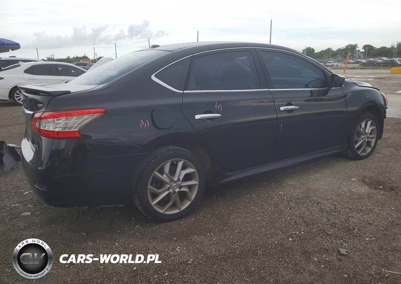2014 Nissan Sentra Sr VIN:3N1AB7AP6EY301598 - 3