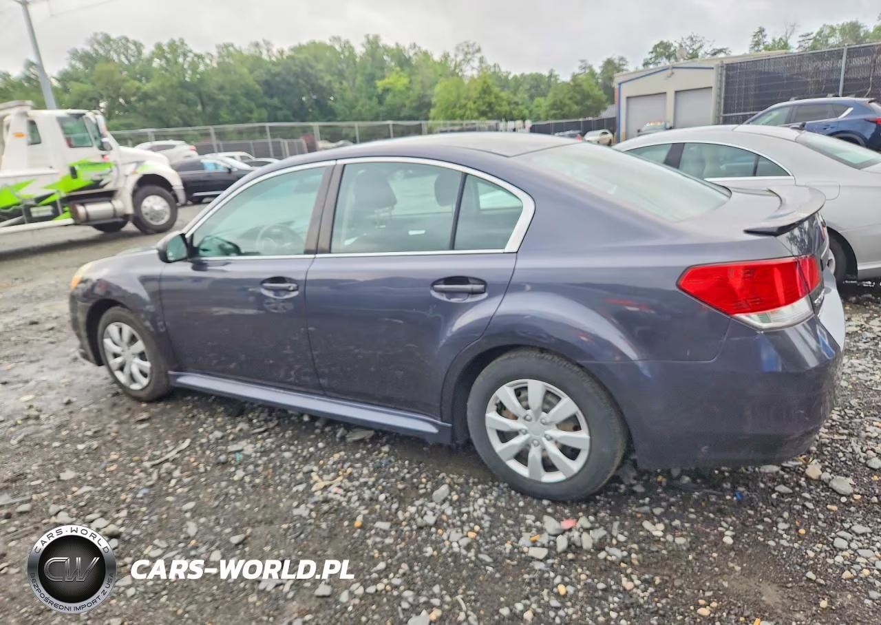 2011 Subaru Legacy 2.5I VIN:4S3BMBA68B3240393 - 2