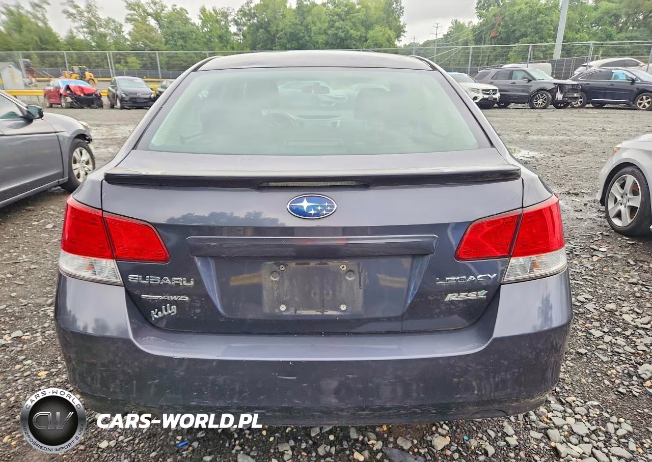2011 Subaru Legacy 2.5I VIN:4S3BMBA68B3240393 - 6