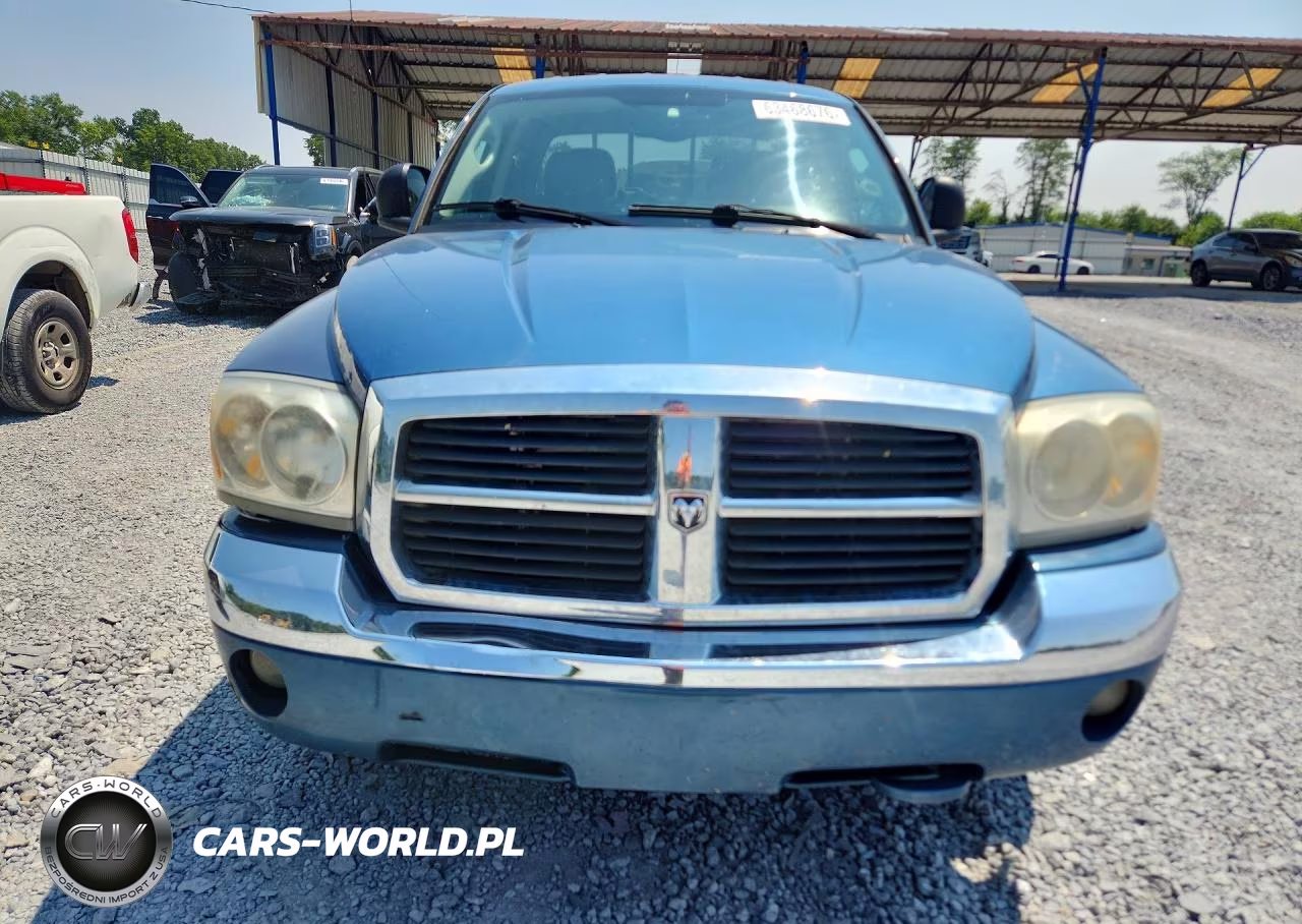 2005 Dodge Dakota Quad Laramie VIN:1D3HW58N15S195723 - 5