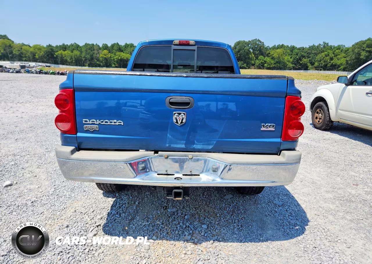 2005 Dodge Dakota Quad Laramie VIN:1D3HW58N15S195723 - 6