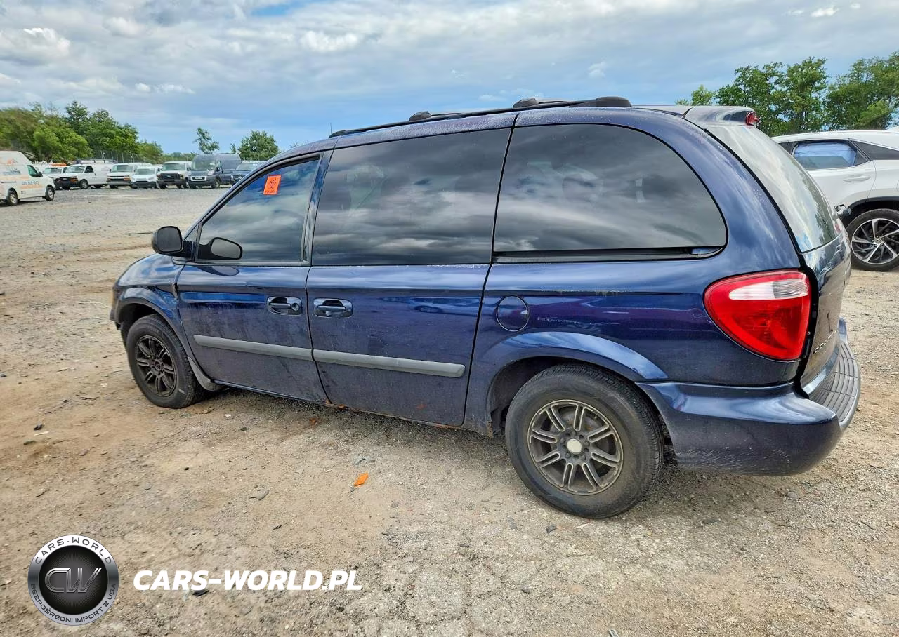 2006 Dodge Caravan Sxt VIN:1D4GP45R66B667177 - 2