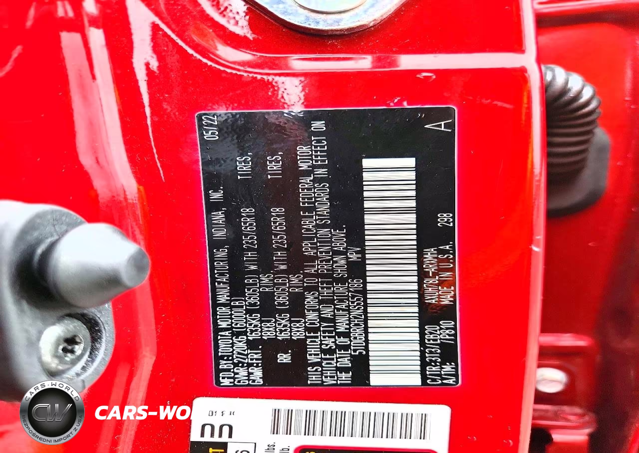 2022 Toyota Highlander Hybrid Xle VIN:5TDGBRCH2NS557186 - 13