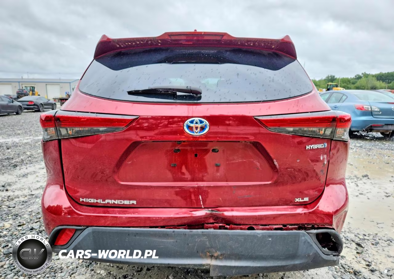 2022 Toyota Highlander Hybrid Xle VIN:5TDGBRCH2NS557186 - 6