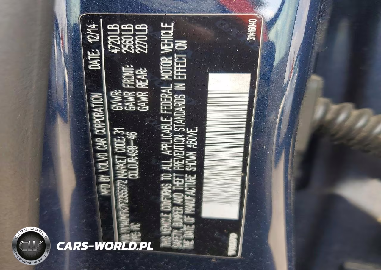 2015 Volvo S60 Premier VIN:YV140MFK7F2355272 - 12