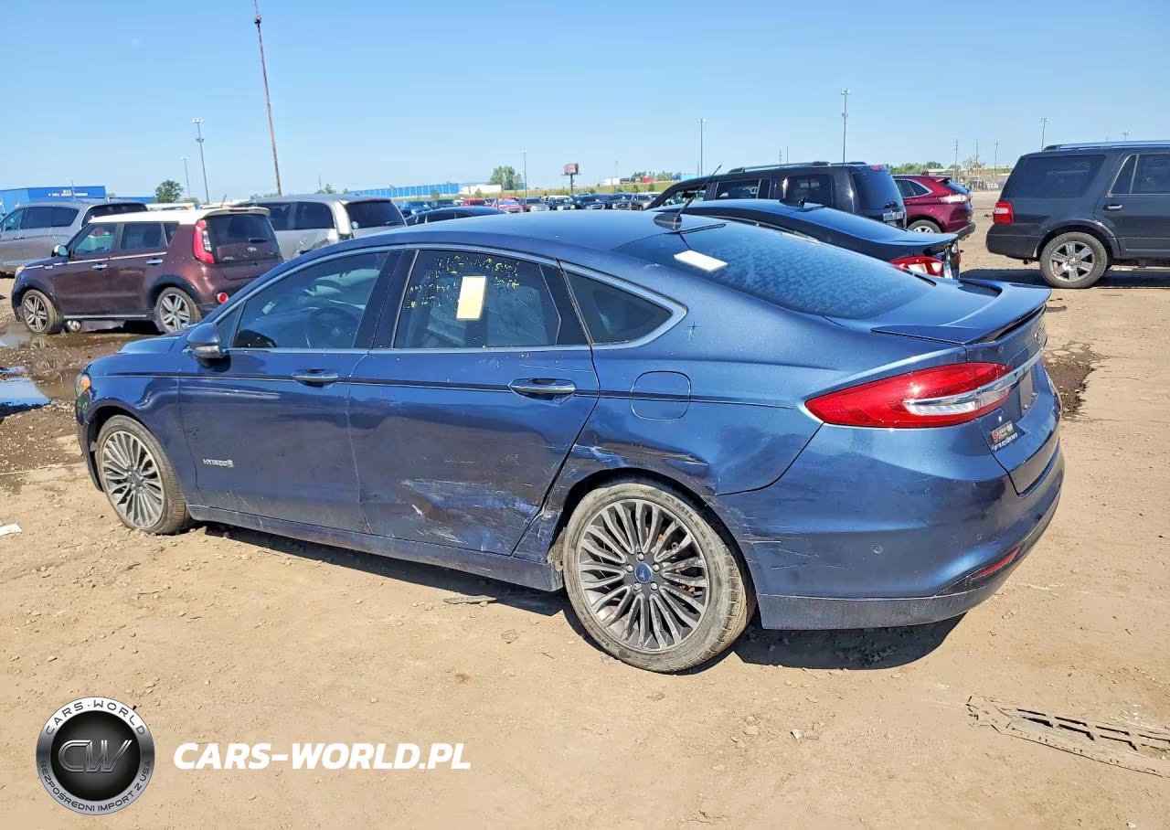 2018 Ford Fusion Titanium-Platinum Hev VIN:3FA6P0RU2JR223868 - 2