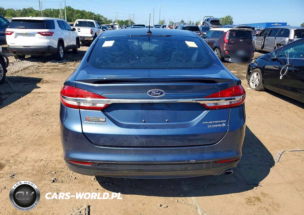 2018 Ford Fusion Titanium-Platinum Hev VIN:3FA6P0RU2JR223868 - 6