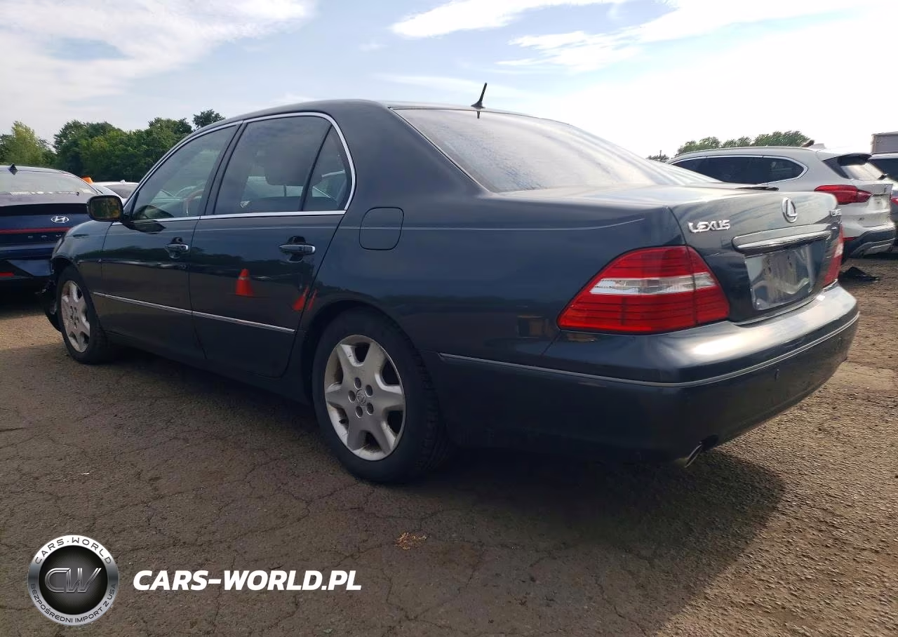 2004 Lexus Ls 430 VIN:JTHBN36F140164630 - 2