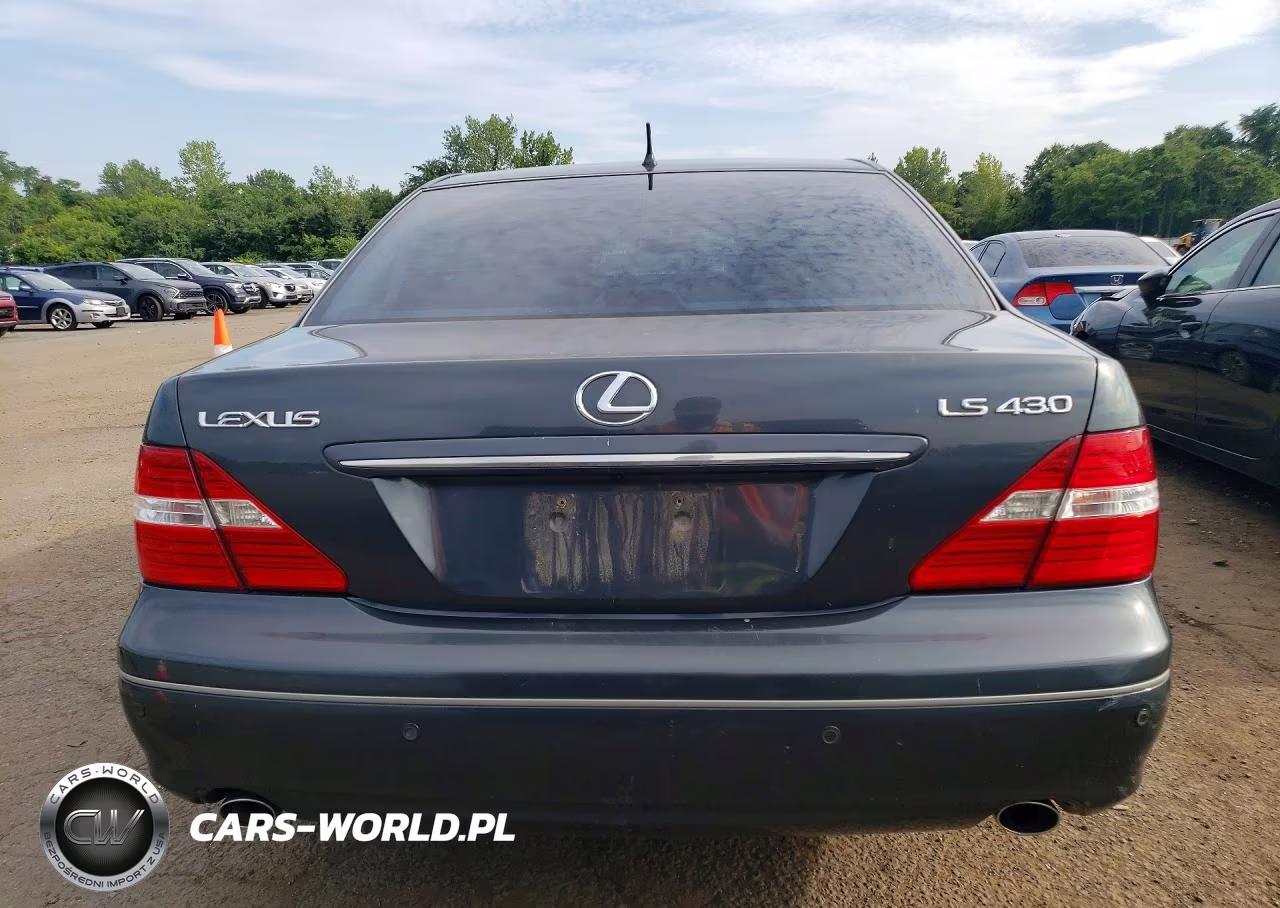 2004 Lexus Ls 430 VIN:JTHBN36F140164630 - 6