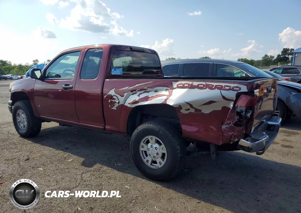 2007 Chevrolet Colorado VIN:1GCDT19E278110010 - 2