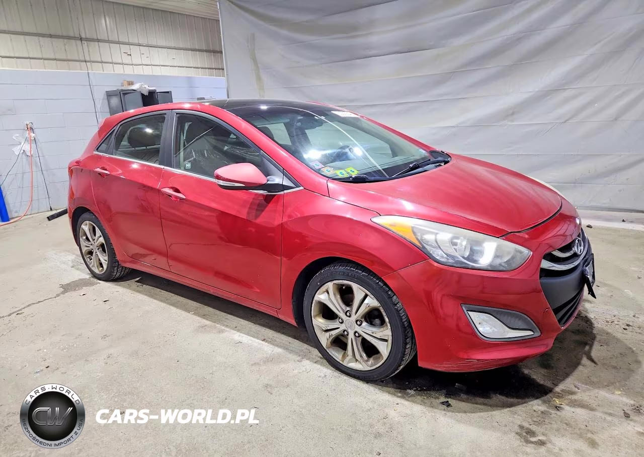 2013 Hyundai Elantra Gt Base VIN:KMHD35LE6DU151657 - 4