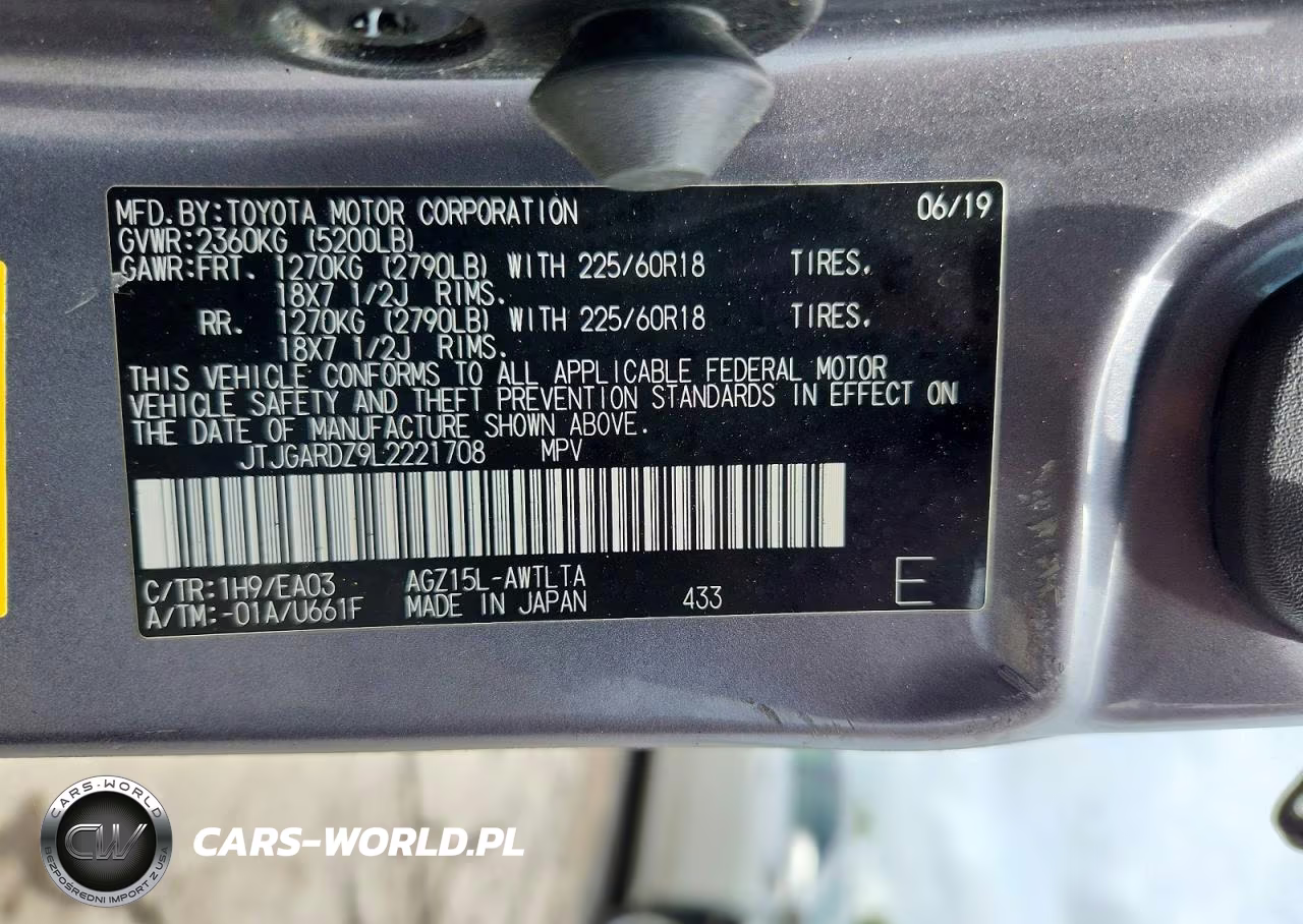 2020 Lexus Nx 300 Base VIN:JTJGARDZ9L2221708 - 13