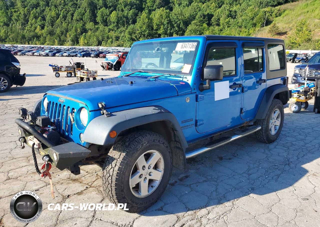 2015 Jeep Wrangler Unlimited Sport VIN:1C4BJWKG9FL533605 - 1