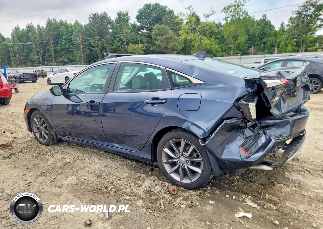 2019 Honda Civic Ex VIN:19XFC1F34KE019850 - 2