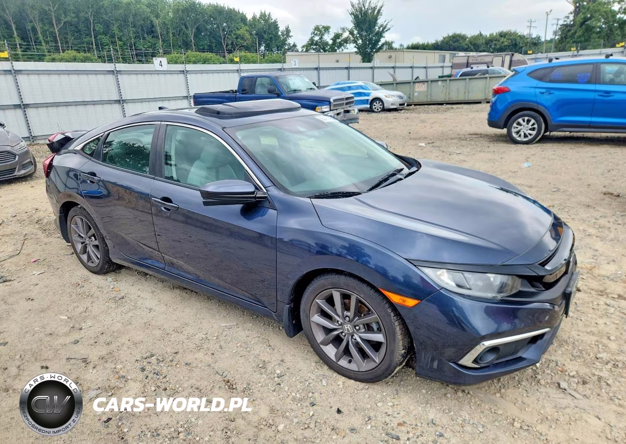 2019 Honda Civic Ex VIN:19XFC1F34KE019850 - 4
