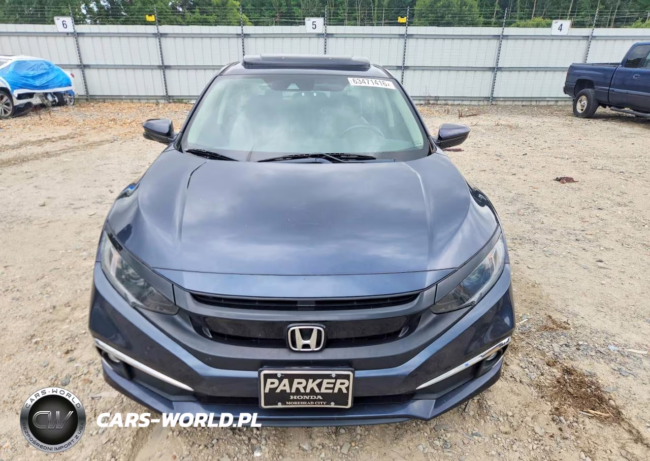 2019 Honda Civic Ex VIN:19XFC1F34KE019850 - 5