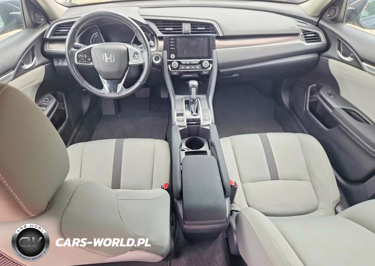 2019 Honda Civic Ex VIN:19XFC1F34KE019850 - 8